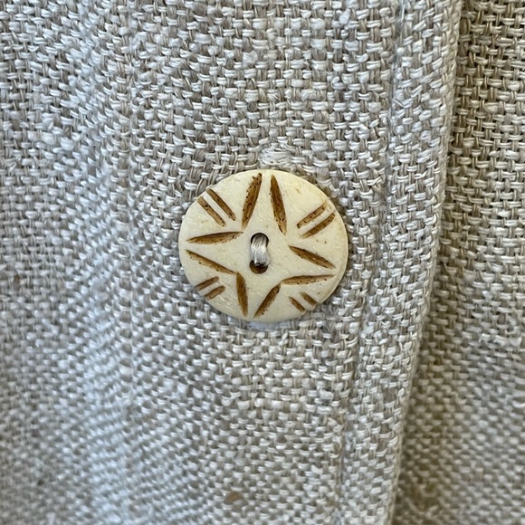 Embroidered silk jacket/tunic artsy - Picture 4 of 5